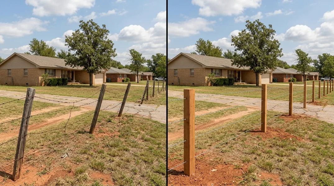 How Long Does a Fence Really Last in Oklahoma City's Clay Soil?