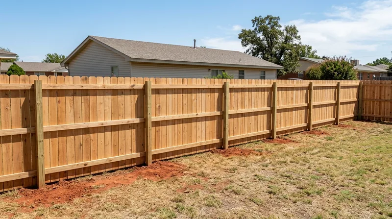 Wood & Privacy Fence Installation Oklahoma City